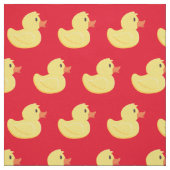 Rubber Eendje Cute Badkamer Kinderen Stof (Swatch)