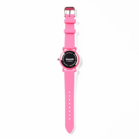 Rubber Eendje, kleurrijk leuk ontwerp Horloge (Achterkant)