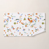 Rubber Eendje Terrazzo Patroon Bad Handdoek (Handdoek)