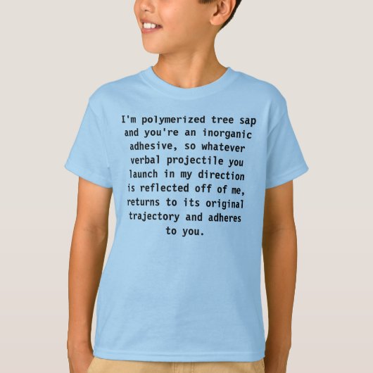 Rubber en lijm Sheldon T-shirt (Voorkant)