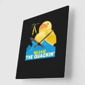 Rubber Euck Vierkante Klok (Hoek)