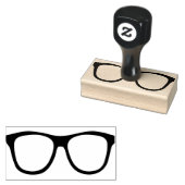 Rubber Eyeglass Stamp met Handvat Rubberstempel (Gestempeld)