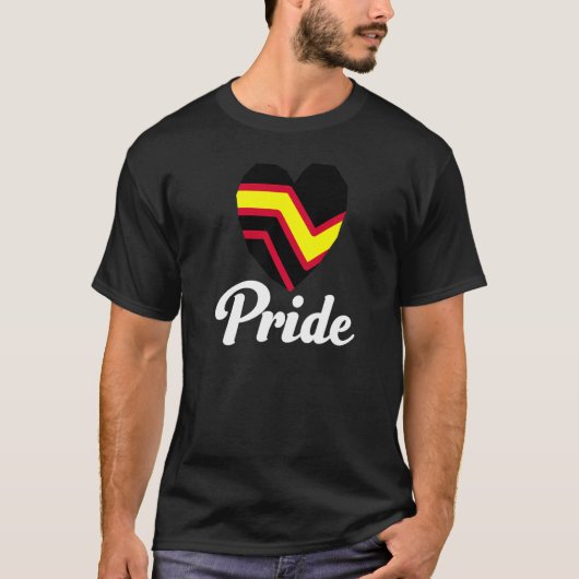 Rubber Gay Pride Rainbow Word T-shirt (Voorkant)