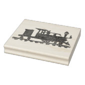 Rubber gestempeld trein rubberstempel (Stempel)