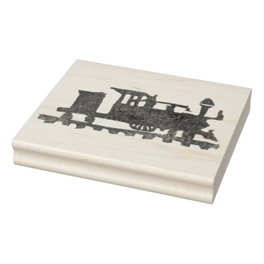 Rubber gestempeld trein rubberstempel (Stempel)