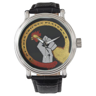 Rubber kip spelers horloge