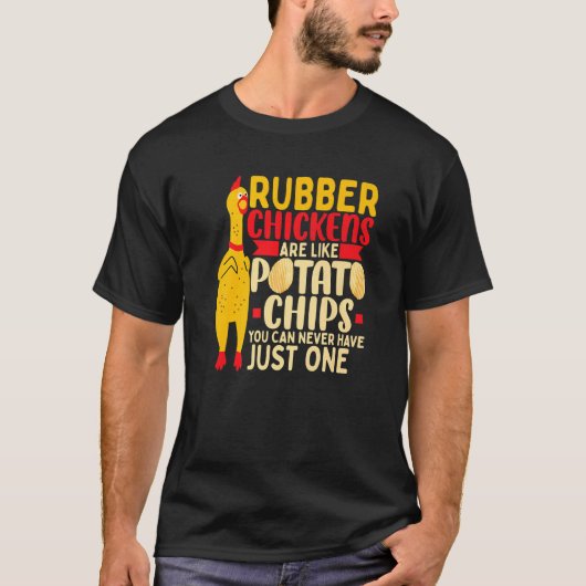 Rubber Kip T-shirt (Voorkant)