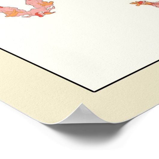 Rubber Kippen van A naar Z Poster (Hoek)