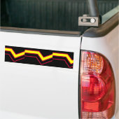 Rubber / Latex Pride Vlag Bumpersticker (Op Truck)