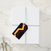 Rubber / Latex Pride Vlag Cadeaulabel (Met Touw)