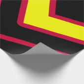 Rubber / Latex Pride Vlag Cadeaupapier (Hoek)