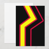 Rubber / Latex Pride Vlag Feestdagenkaart (Voorkant / Achterkant)