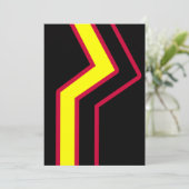 Rubber / Latex Pride Vlag Feestdagenkaart (Staand voorkant)