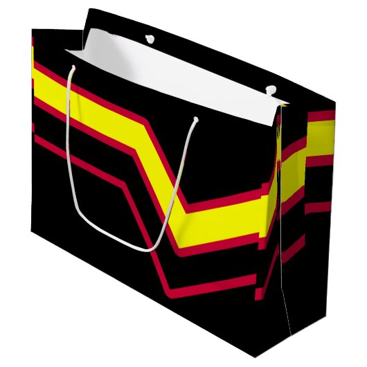 Rubber / Latex Pride Vlag Groot Cadeauzakje (Voorkant Gekanteld)