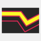 Rubber / Latex Pride Vlag Inpakpapier Vel (Voorkant)