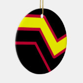 Rubber / Latex Pride Vlag Keramisch Ornament (Rechts)