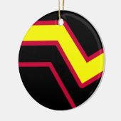 Rubber / Latex Pride Vlag Keramisch Ornament (Links)