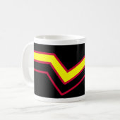 Rubber / Latex Pride Vlag Koffiemok (Voorkant links)