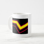 Rubber / Latex Pride Vlag Koffiemok (Voorkant links)