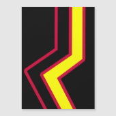 Rubber / Latex Pride Vlag Magnetische Uitnodiging (Voorkant)
