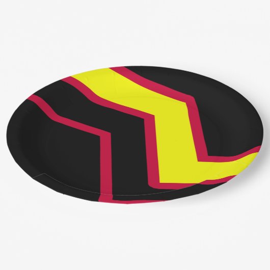 Rubber / Latex Pride Vlag Papieren Bordje (Gekanteld)