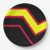 Rubber / Latex Pride Vlag Papieren Bordje (Voorkant)