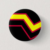 Rubber / Latex Pride Vlag Ronde Button 3,2 Cm (Voorkant)