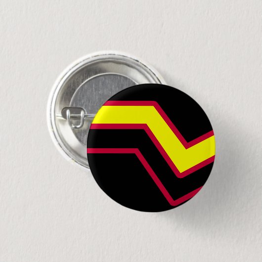 Rubber / Latex Pride Vlag Ronde Button 3,2 Cm (Voorkant /achterkant)