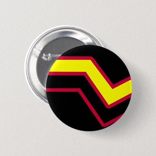Rubber / Latex Pride Vlag Ronde Button 5,7 Cm (Voorkant /achterkant)