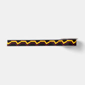 Rubber / Latex Pride Vlag Satijnen Lint (Voorkant)