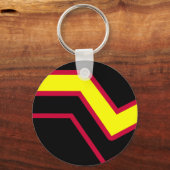 Rubber / Latex Pride Vlag Sleutelhanger (Voorkant)