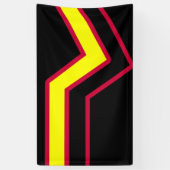 Rubber / Latex Pride Vlag Spandoek (Verticaal)