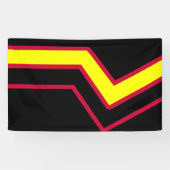 Rubber / Latex Pride Vlag Spandoek (Horizontaal)