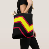 Rubber / Latex Pride Vlag Tote Bag (Dichtbij)