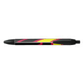 Rubber / Latex Pride Vlag Zwarte Inkt Pen (Achterkant)