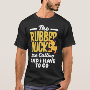 Rubber met rubberen vuilnisbeltjes noemen ze grapp t-shirt