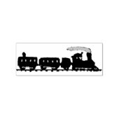 Rubber met zegeltje Choo Choo Train Rubberstempel (Afrduk)