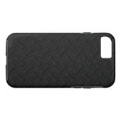 Rubber nieuwe band zwart Case-Mate iPhone case (Achterkant (Horizontaal))