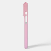 Rubber Plant Botanische Kunst op Dusty Pink Case-Mate iPhone Case (Achterkant / Links)