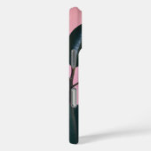 Rubber Plant Botanische Kunst op Dusty Pink Case-Mate iPhone Case (Achterkant / Rechts)