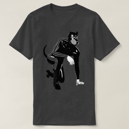 Rubber Puppy Popular Gay Pride Maand T-shirt (Design voorkant)