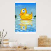Rubber Quack Poster (Keuken)