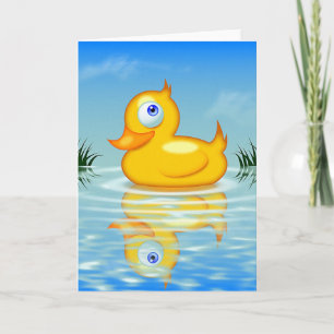 Rubber Quackling Kaart