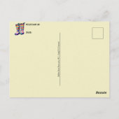 Rubber Rain Boots, postkruising Briefkaart (Achterkant)