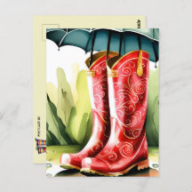 Rubber Rain Boots, postkruising