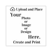 Rubber Stamp Custom Design Sjabloon Rubberstempel (Afrduk)