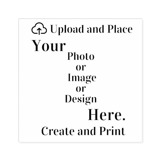 Rubber Stamp Custom Design Sjabloon Rubberstempel (Afrduk)