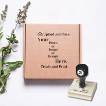 Rubber Stamp Custom Design Sjabloon