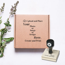 Rubber Stamp Custom Design Sjabloon Rubberstempel