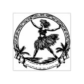 Rubber Stamp Hawaiian Dancer Rubberstempel (Afrduk)